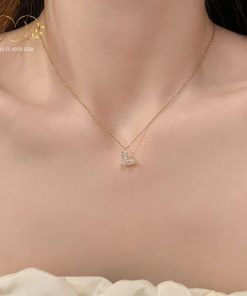 Dây chuyên mạ vàng - Mây Ánh Kim 11 Dây chuyền Lucy