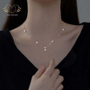 Dây chuyền bạc nữ sợi nhỏ thanh lịch