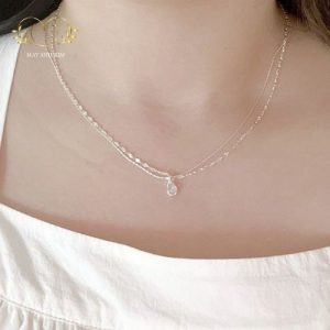 Dây chuyền bạc nữ sợi nhỏ đẹp tối giản