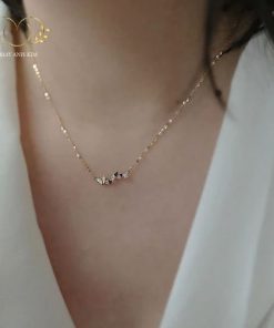 Dây chuyên mạ vàng - Mây Ánh Kim 9 Dây chuyền Kaia