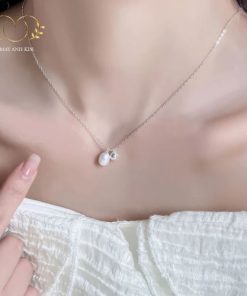 Dây chuyền ngọc trai - Mây Ánh Kim 7 Dây chuyền Zita