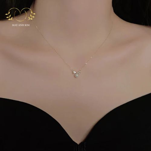 Dây chuyền ngọc trai - Mây Ánh Kim 4 Dây chuyền Rumi