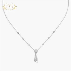 Mẫu dây chuyền bạch kim nữ đẹp mặt thả sang trọng