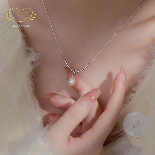 Dây chuyền ngọc trai - Mây Ánh Kim 5 Dây chuyền Raya