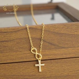 Dây chuyên mạ vàng - Mây Ánh Kim 16 Dây chuyền Maika