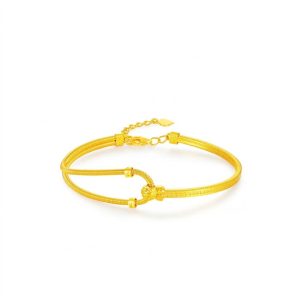 Lắc Tay Vàng Nữ Mạ Vàng Cao Cấp – Tinh Tế Trong Từng Đường Nét 2026 3 Lắc tay vàng nữ