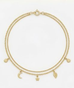 Lắc Chân Ball Chain "Golden Leaf" - Mạ Vàng 18K 7 Đứt lắc chân là điềm gì?