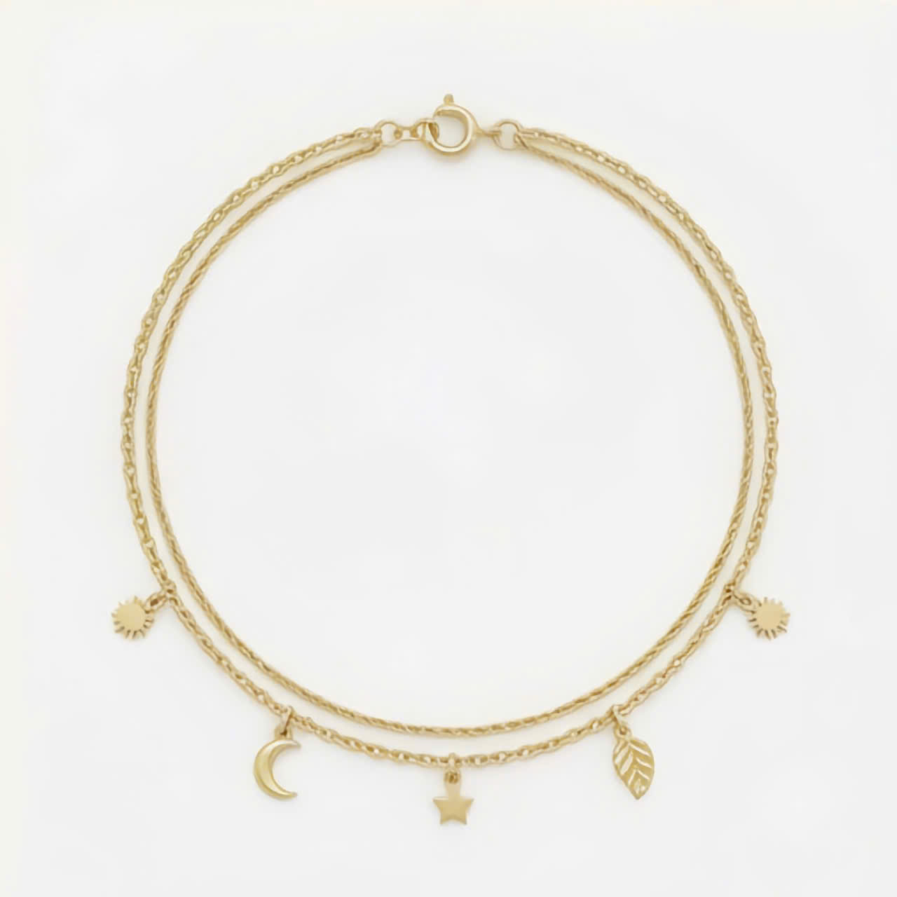 Lắc Chân Ball Chain "Golden Leaf" - Mạ Vàng 18K 4 Đứt lắc chân là điềm gì?