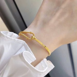 Lắc Tay Vàng Nữ Mạ Vàng Cao Cấp – Tinh Tế Trong Từng Đường Nét 2026 4 Lắc tay nữ