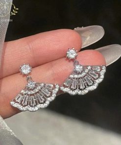 Bông Tai Nữ Đính Đá Cao Cấp